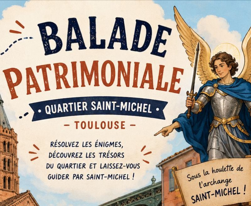 Jeu de piste patrimonial : à la découverte du quartier Saint-Michel