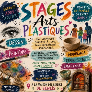 Stages arts plastiques