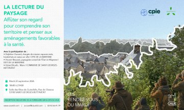LES RENDEZ-VOUS DU MARDI : LA LECTURE DU PAYSAGE