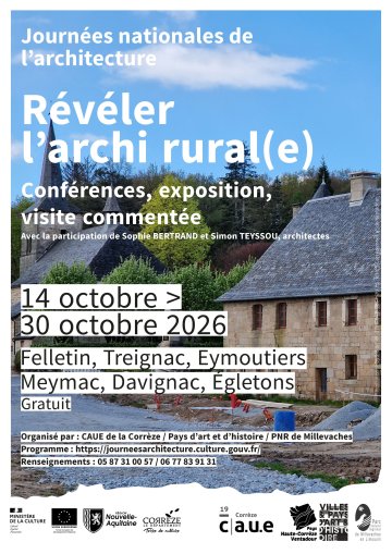 Révéler l’archi rural(e) : Conférence : “(A)ménager le rural, Exemples de réhabilitations et de réalisations”