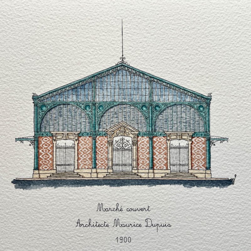 Exposition : "Architectures Aquarellées"
