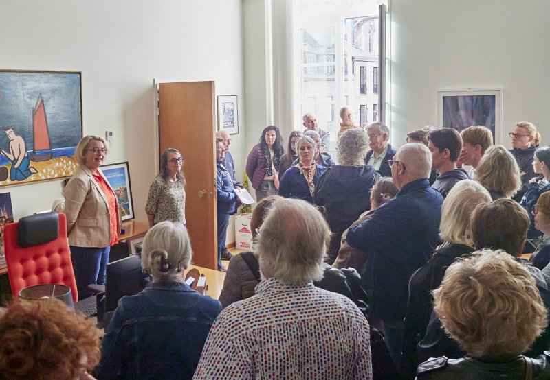 Visite de L'hôtel de ville et d'agglomération