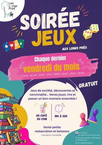 Soirée jeux