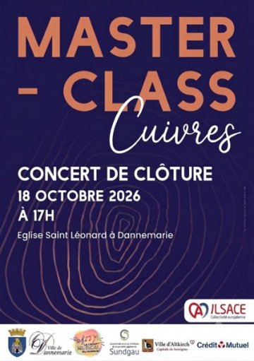 CONCERT de CLÔTURE MASTERCLASS des CUIVRES 2026