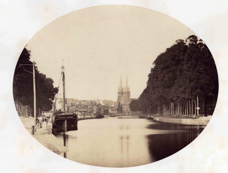 Quimper sous le regard des premiers photographes
