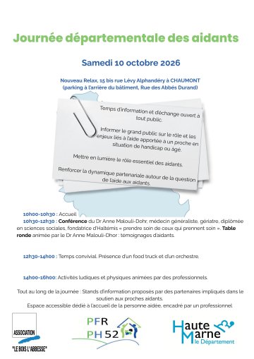 Journée Départementale des aidants