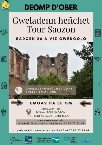Deomp d'ober : Visite guidée Tour de Cesson