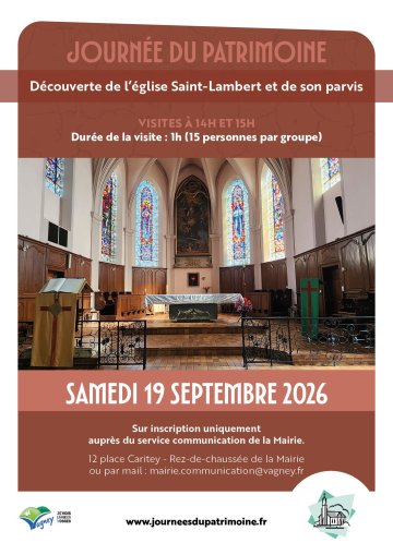 Découverte de l'église Saint-Lambert et de son parvis
