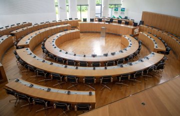 Visite du Conseil départemental, de la Préfecture et du parc