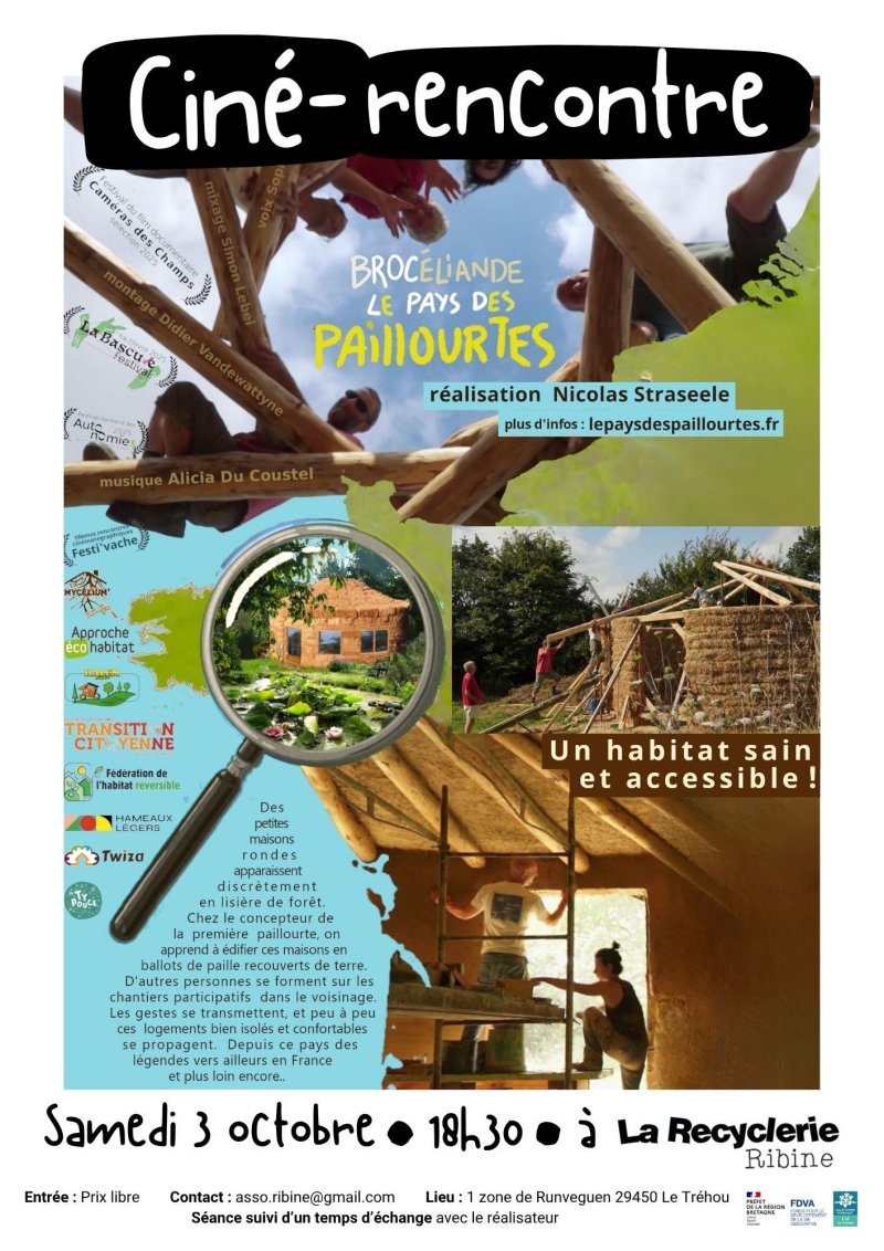 Ciné-rencontre “Brocéliande, le Pays des Paillourtes“