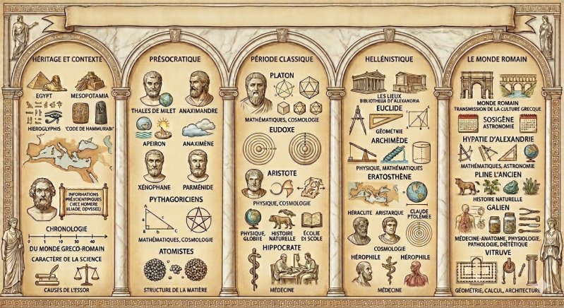 Histoire des sciences dans la Grèce antique et à Rome