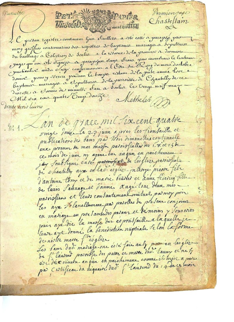 Les archives municipales de Chantilly, une mémoire à préserver