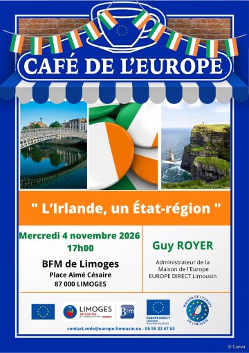 Café de l’Europe : « L’Irlande, un État-région  »