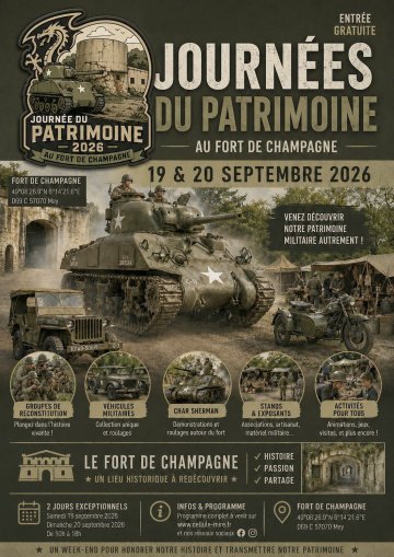 Découverte du Fort de Champagne à Mey