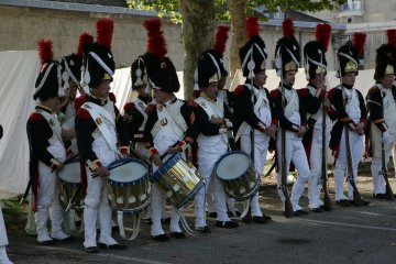 Avec les soldats de Napoléon Ier à l'École militaire de Paris