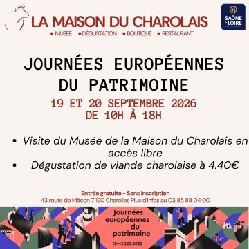 Visite libre de la Maison du Charolais et dégustation de viande charolaise