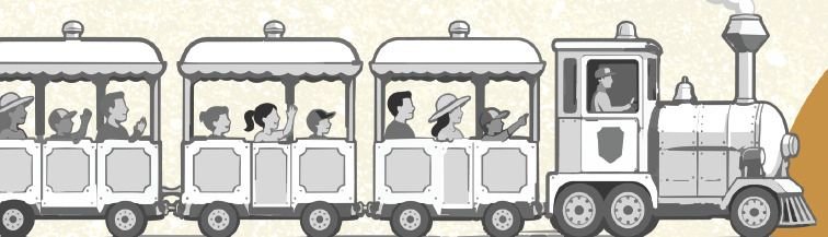 Balade commentée en petit train