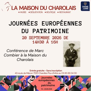 Conférence : Jean-Marie Combier, le destin hors pair d'un fils d'agriculteur