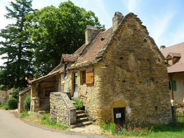 Visite libre de la maison rurale du bourg de Saint-Clément-sur-Guye