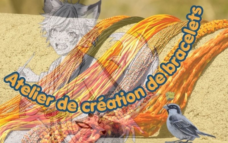 Atelier de création de bracelets japonais kumihimo