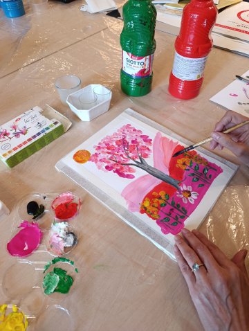 Ateliers découvertes DESSIN PEINTURE par Les Ateliers de Marie Léna