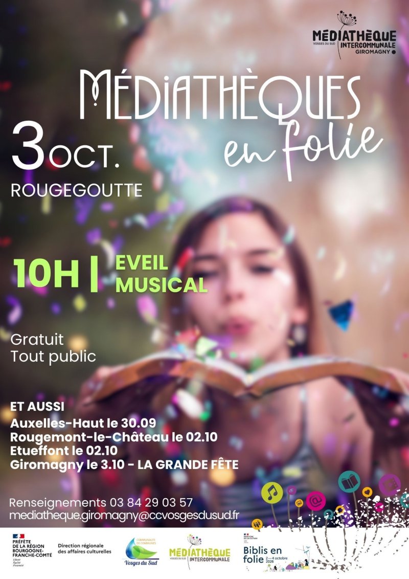 Médiathèques en folie ! Eveil musical