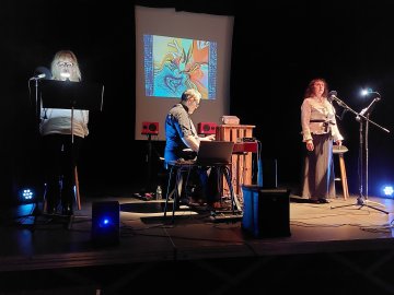 mini-concert/lectures/vidéos du Collectif artistique OSIRYS