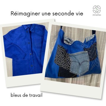 Réimaginer une seconde vie au linge de maison et bleus de travail