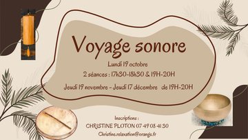 VOYAGE SONORE