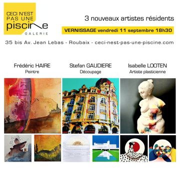Vernissage des nouveaux artistes
