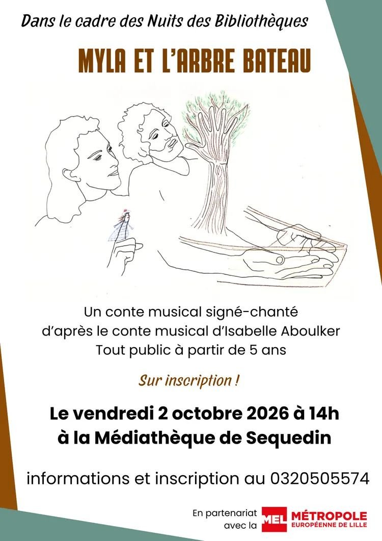 Myla et l'arbre bateau : un conte chanté et signé
