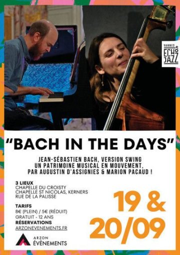 Concert "Bach in the Days" d'Augustin d'Assignies et Marion Pacaud