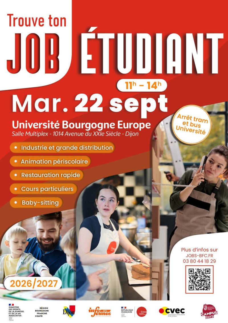 Trouve ton job étudiant