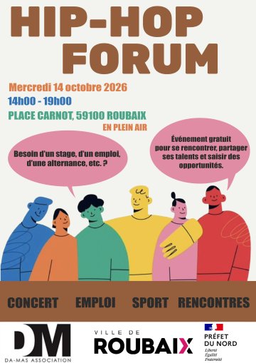 "Hip Hop Forum EST x Mercredi 14 octobre 2026