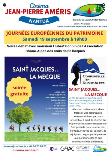 Cinéma & patrimoine : sur les chemins de Saint-Jacques-de-Compostelle