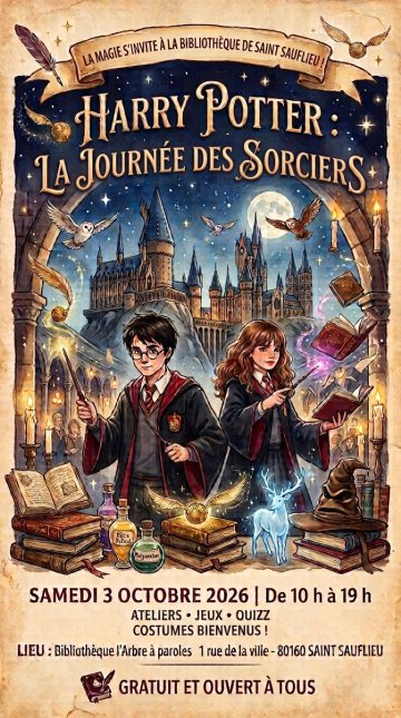 La journée des sorciers sur le thème Harry Potter