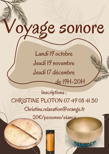 VOYAGE SONORE