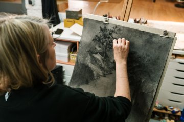 Atelier Dessin au fusain