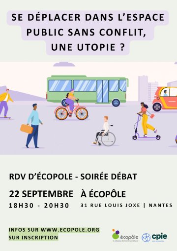 Soirée-débat : Se déplacer dans l’espace public sans conflit, une utopie ?