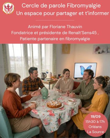 📢  1er cercle de parole sur la fibromyalgie