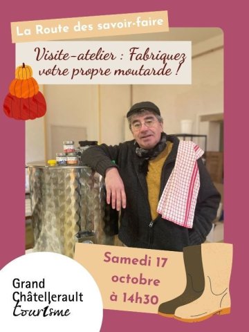 Visite-atelier : Fabriquez votre propre moutarde !