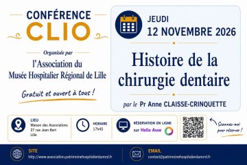 Conférence CLIO : Histoire de la chirurgie dentaire
