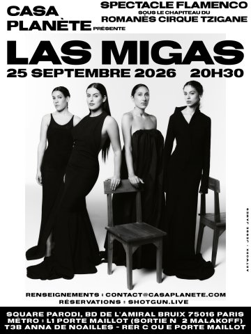 LAS MIGAS au Cirque Romanes