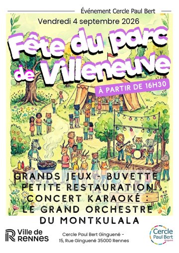 Fête du parc de Villeneuve 2026