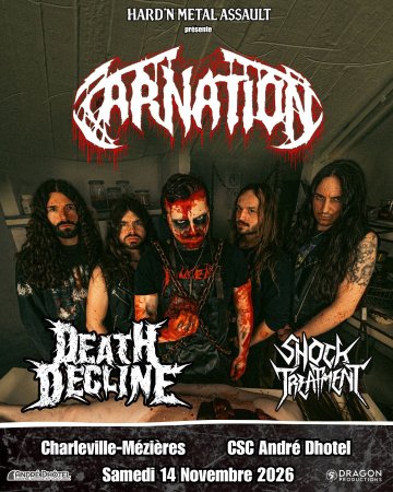 Concert Carnation - Death Decline - Shock Treatment