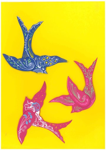 L'envol des oiseaux