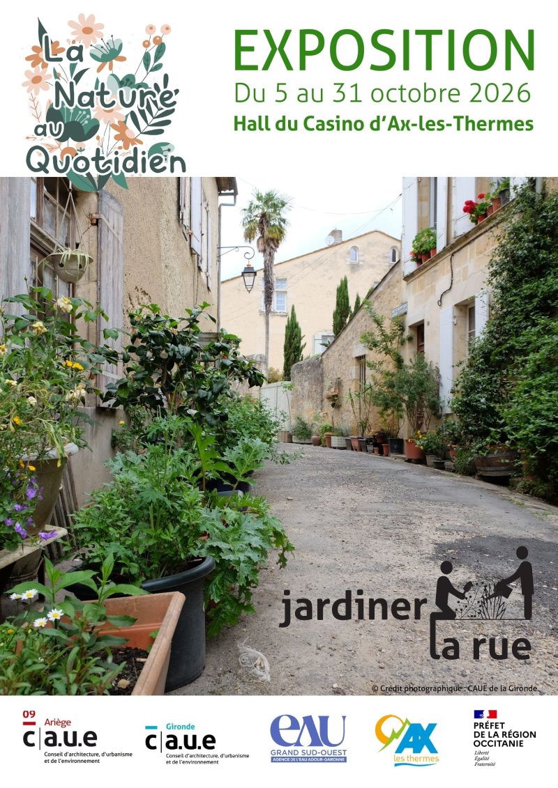Inauguration des expositions "Jardiner la rue" et "Nature au quotidien"