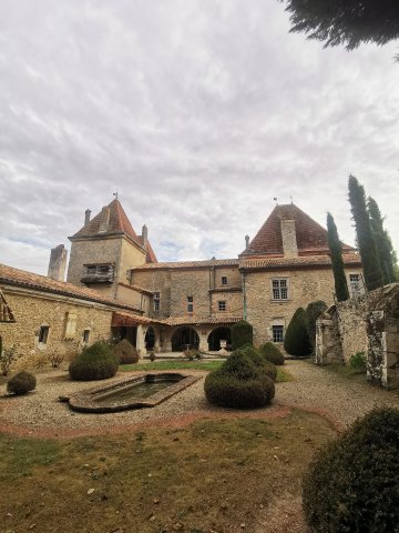 Visite guidée au château de Malvirade