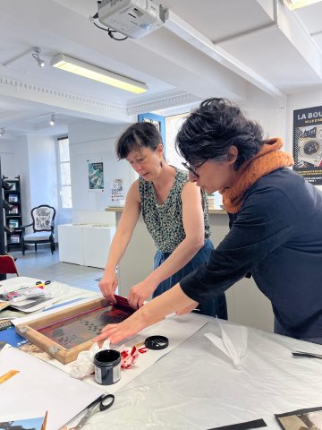 Images hybrides - atelier artistique