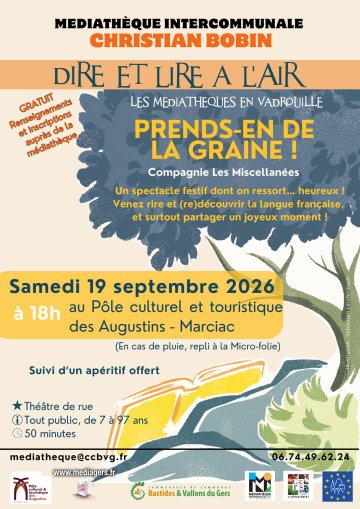 Spectacle "Dire et lire à l'air"